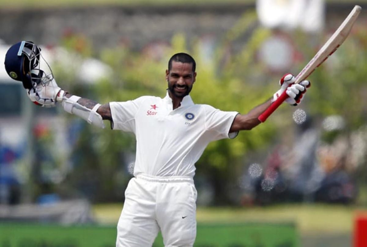 Shikhar Dhawan becomes the first player to score a century against Afghanistan