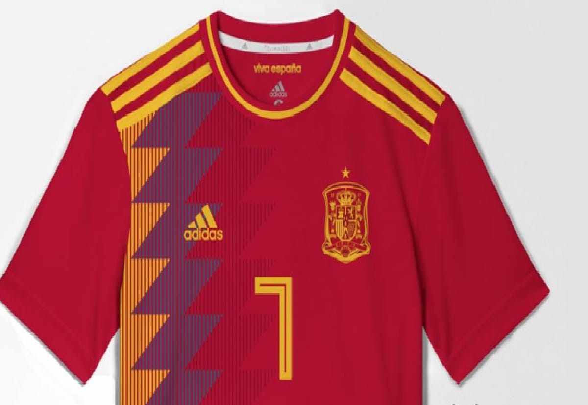 fifa world cup Seven teams strange jersey