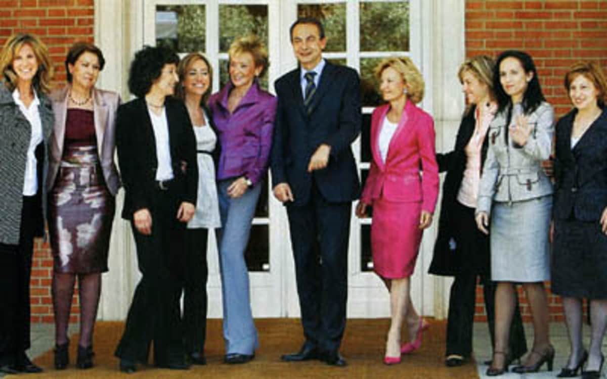 Spain's new female-dominated Cabinet sworn in 11 women in cabinet of Pedro Sánchez
