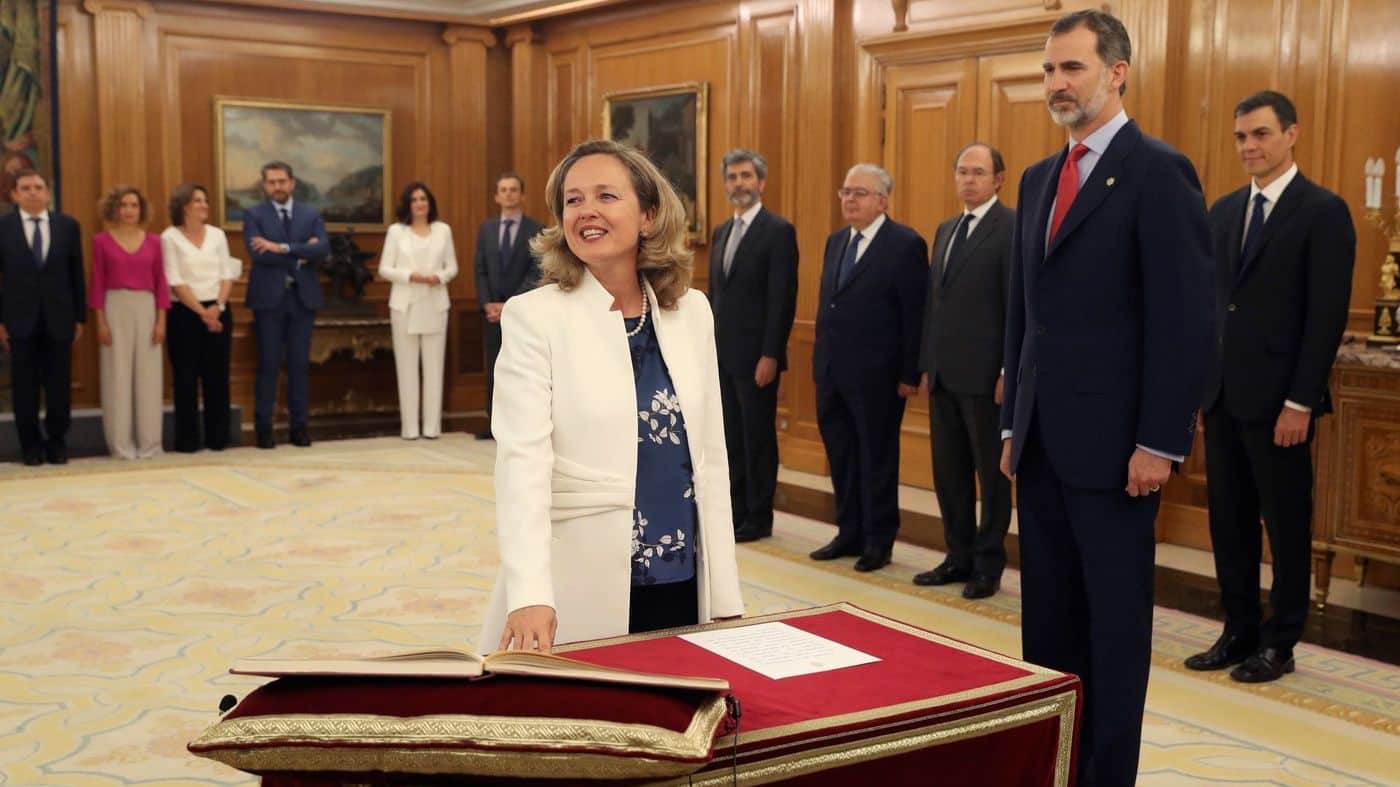 Spain's new female-dominated Cabinet sworn in 11 women in cabinet of Pedro Sánchez