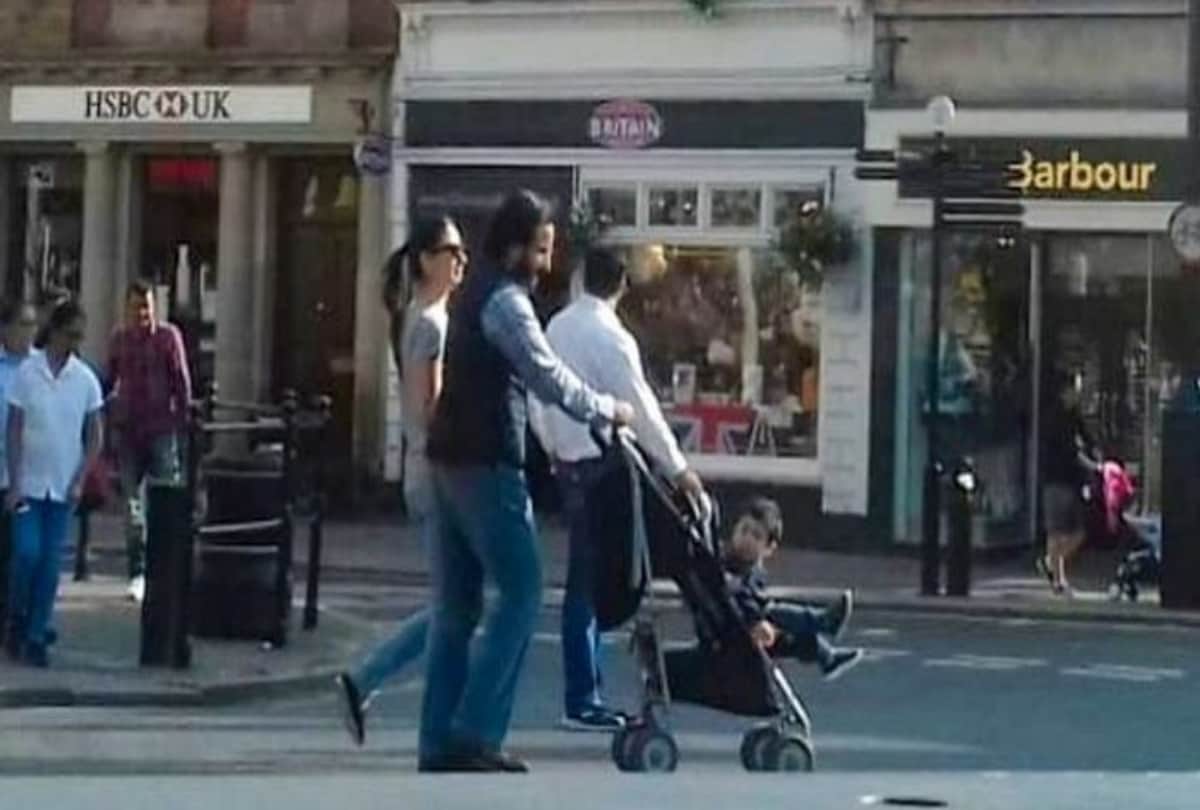 Kareena Kapoor And Saif Ali Khan Carousel Ride In London Pictures