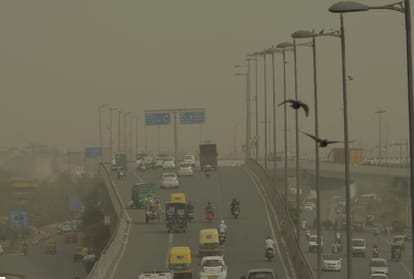 Delhi-NCR Air Quality poor category due to dust storms from Iranian And Afghan 