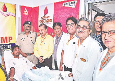 65 people blood donate in amar ujala camp in saharanpur