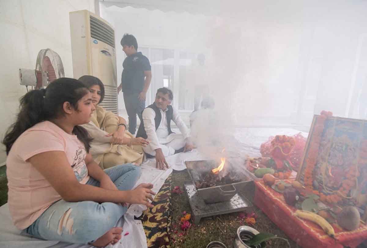 akhilesh yadav's new home