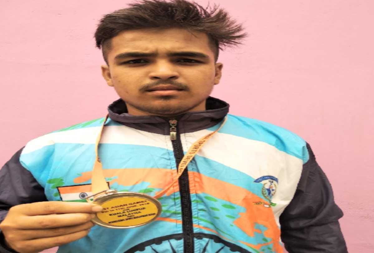 aman Chaudhary wins Gold Medal in Wrestling Competition in  Malaysia