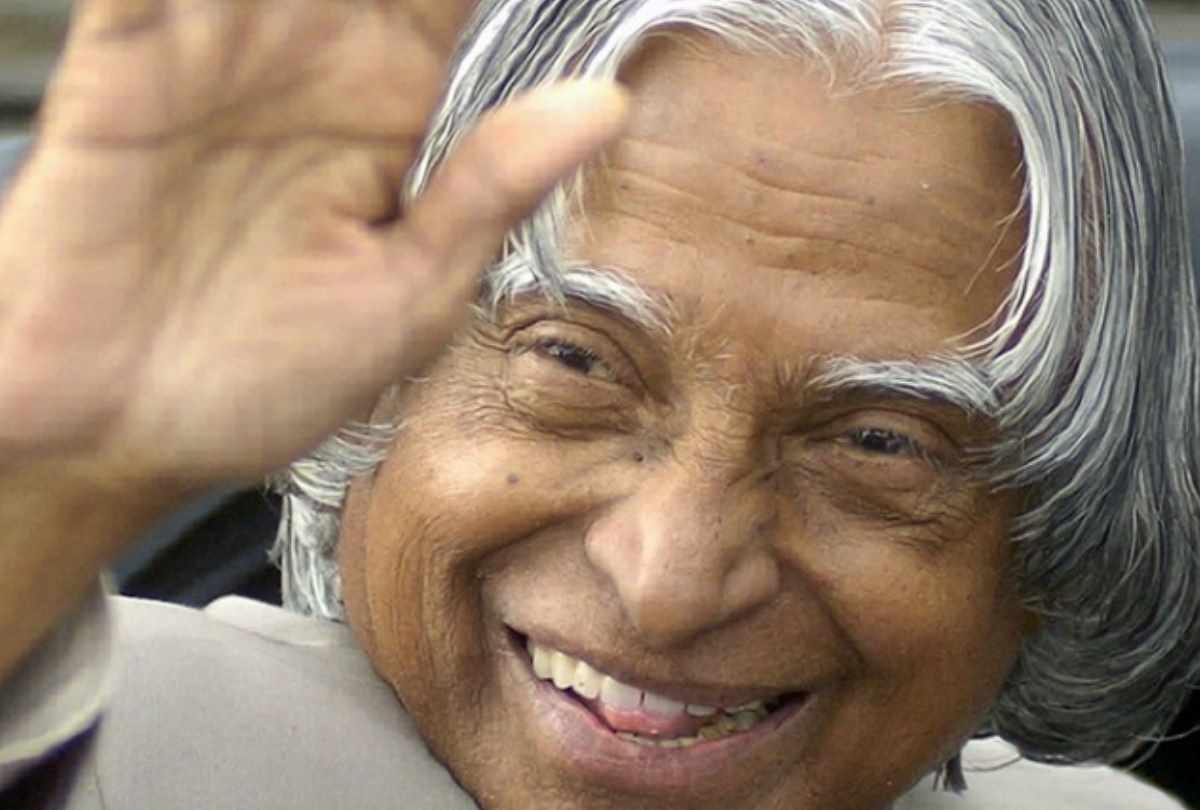 vimlesh nigam honored by former president abdul kalam 