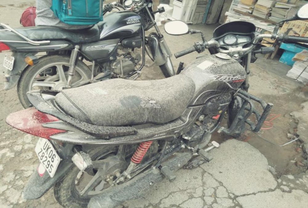 Dusty rain in uttarakhand after alert