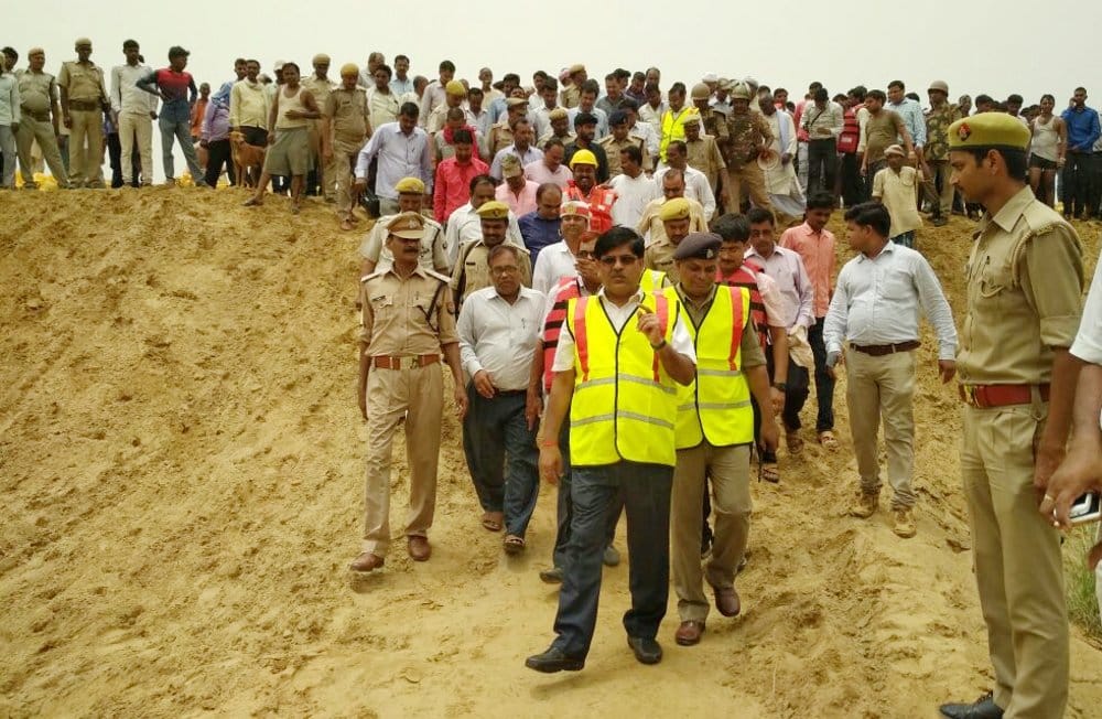 Exercise relief and rescue work done