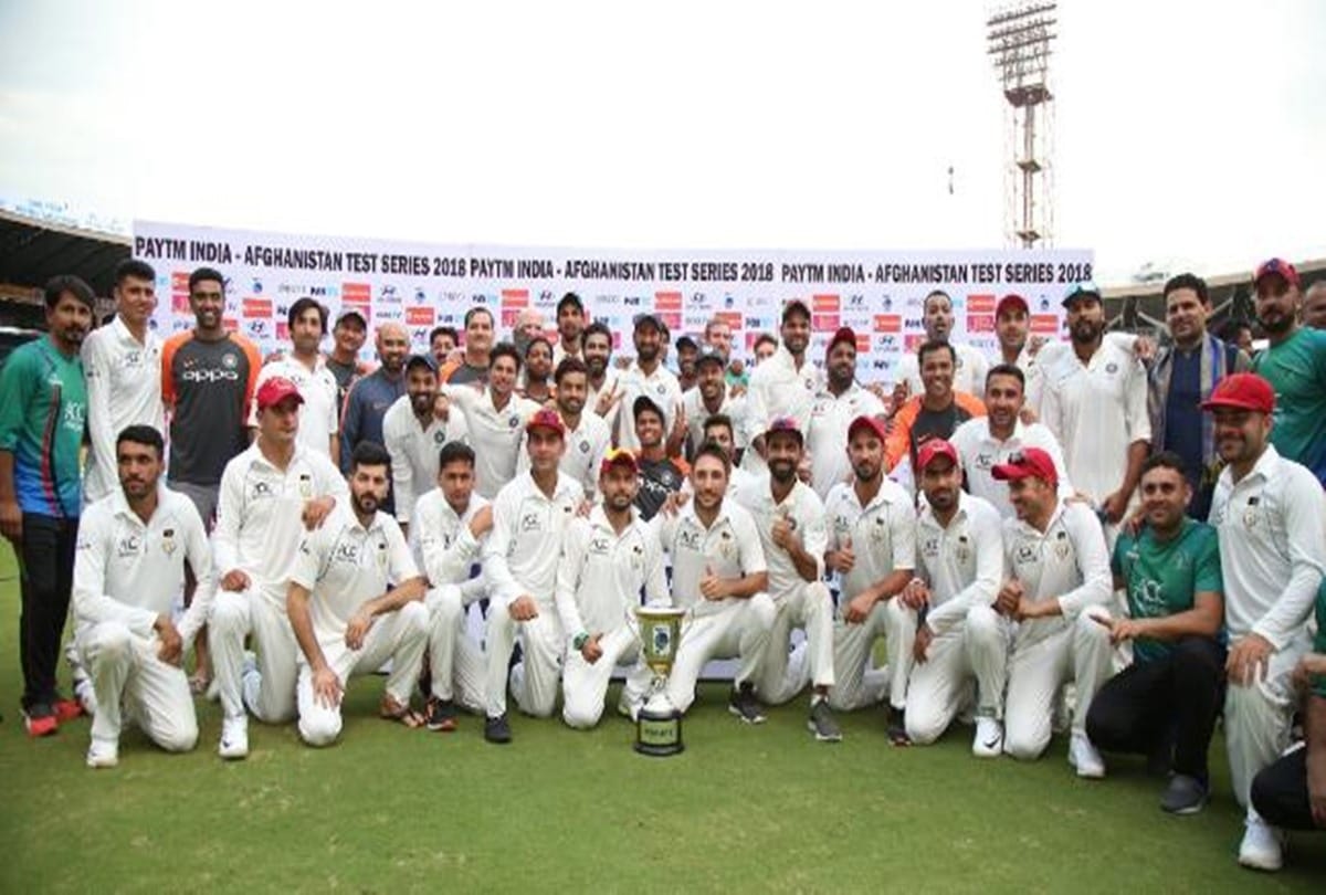 asgar stanikzai statement after lose historic test match against team india