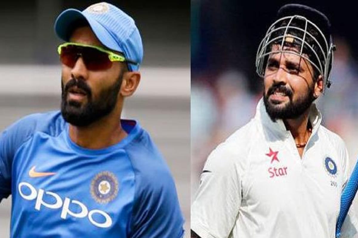murali vijay and dinesh karthik first time played together in test cricket