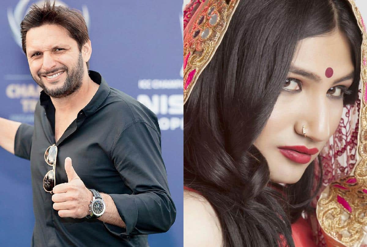 tv actress Mahika Sharma again expressed her crush over Shahid Afridi
