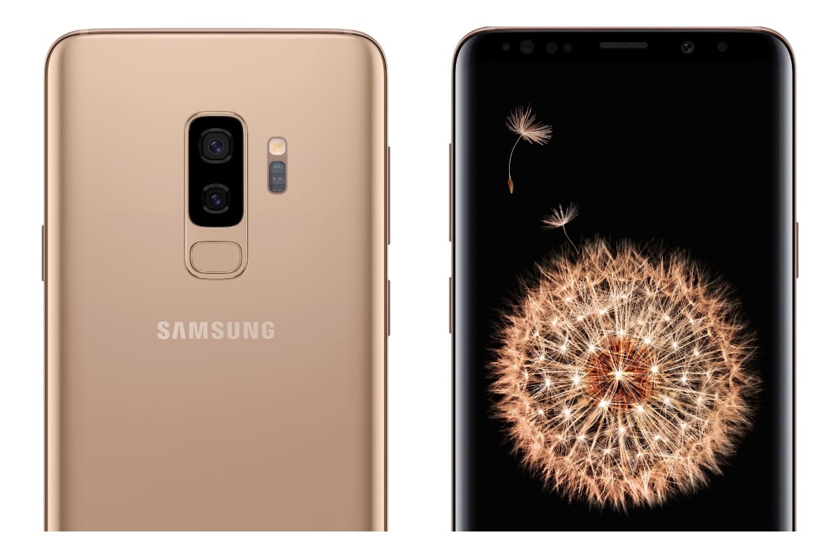 Samsung Galaxy s9 plus Sunrise Gold Edition lanched in India