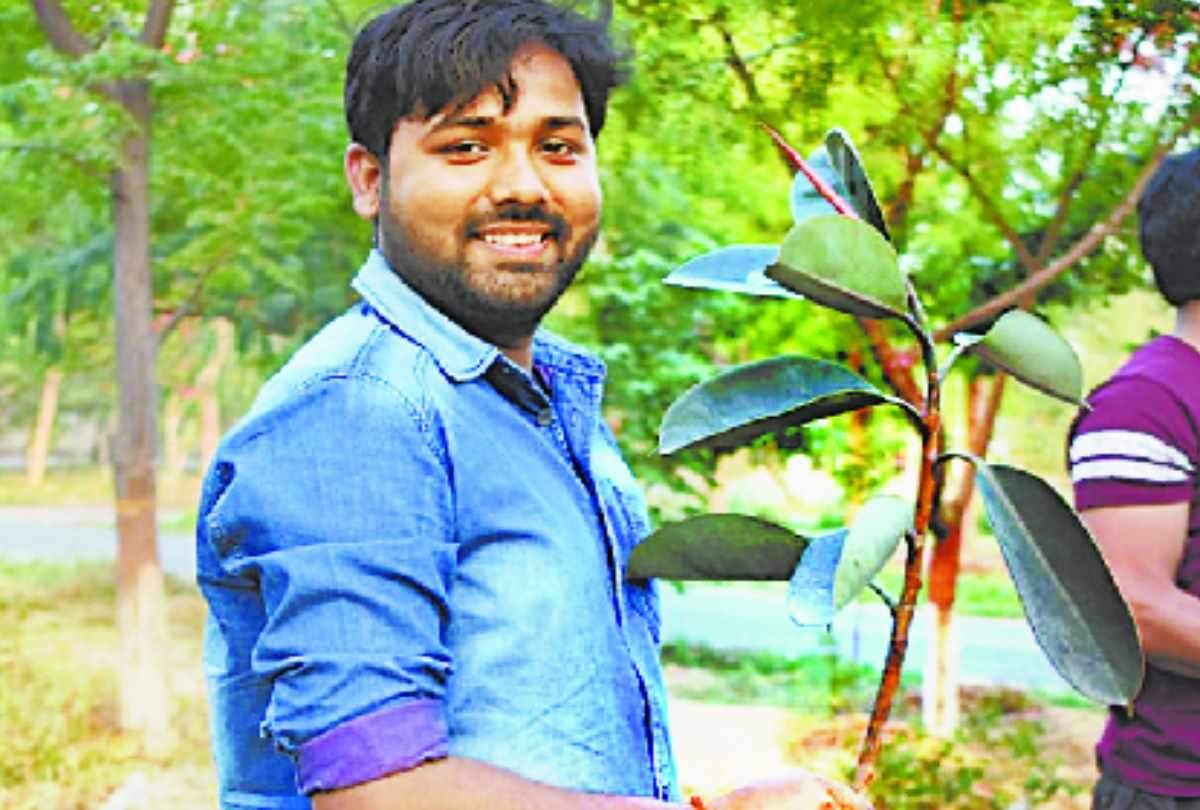vimlesh nigam honored by former president abdul kalam 