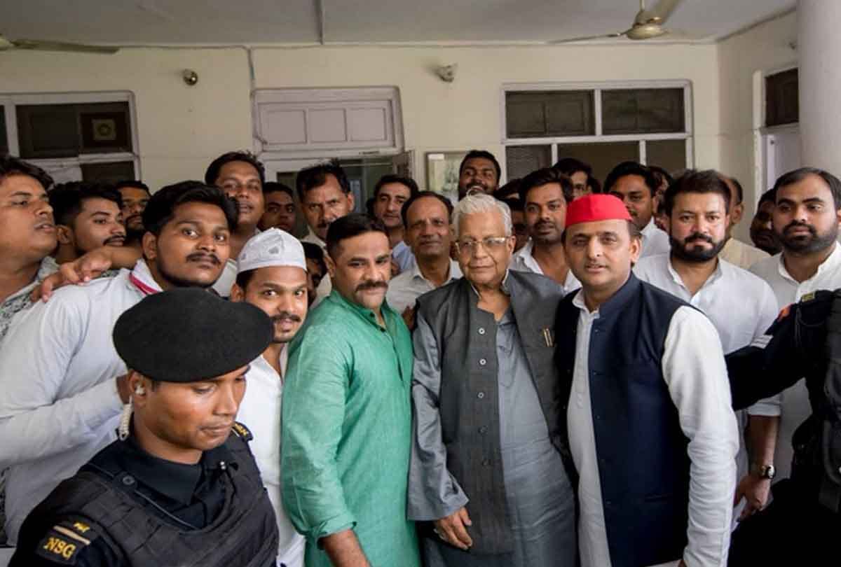 Akhilesh and Shivpal celebrated  Eid