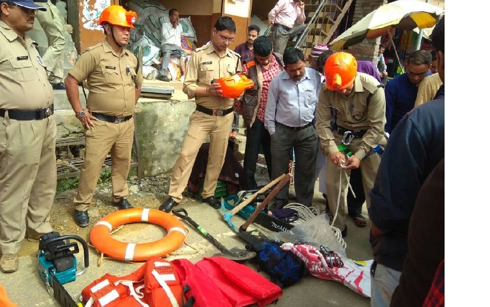    Performance of incoming equipments performed during the disaster
