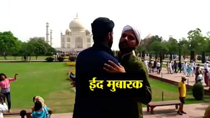Eid celebrated in agra and Kanpur