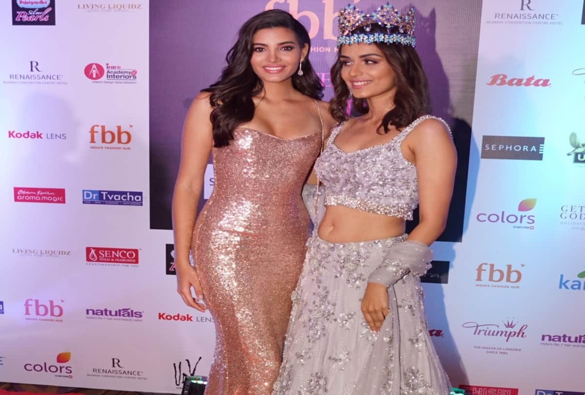 Femina Miss India 2018 Manushi Chhillar Attends Sub-contest winners announcement