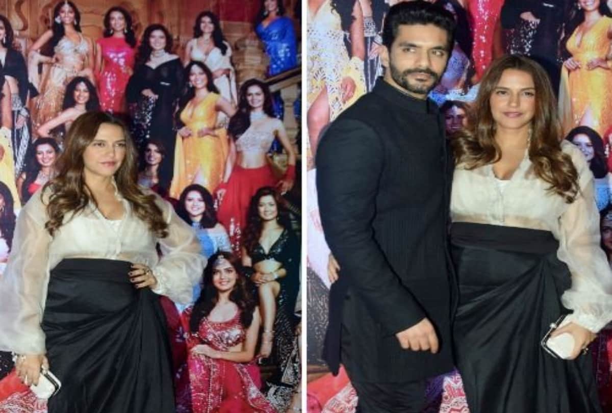 Is Neha Dhupia Pregnant Flaunting Baby Bump In Latest Picture With Angad Bedi