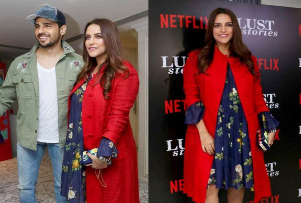 Is Neha Dhupia Pregnant Flaunting Baby Bump In Latest Picture With Angad Bedi