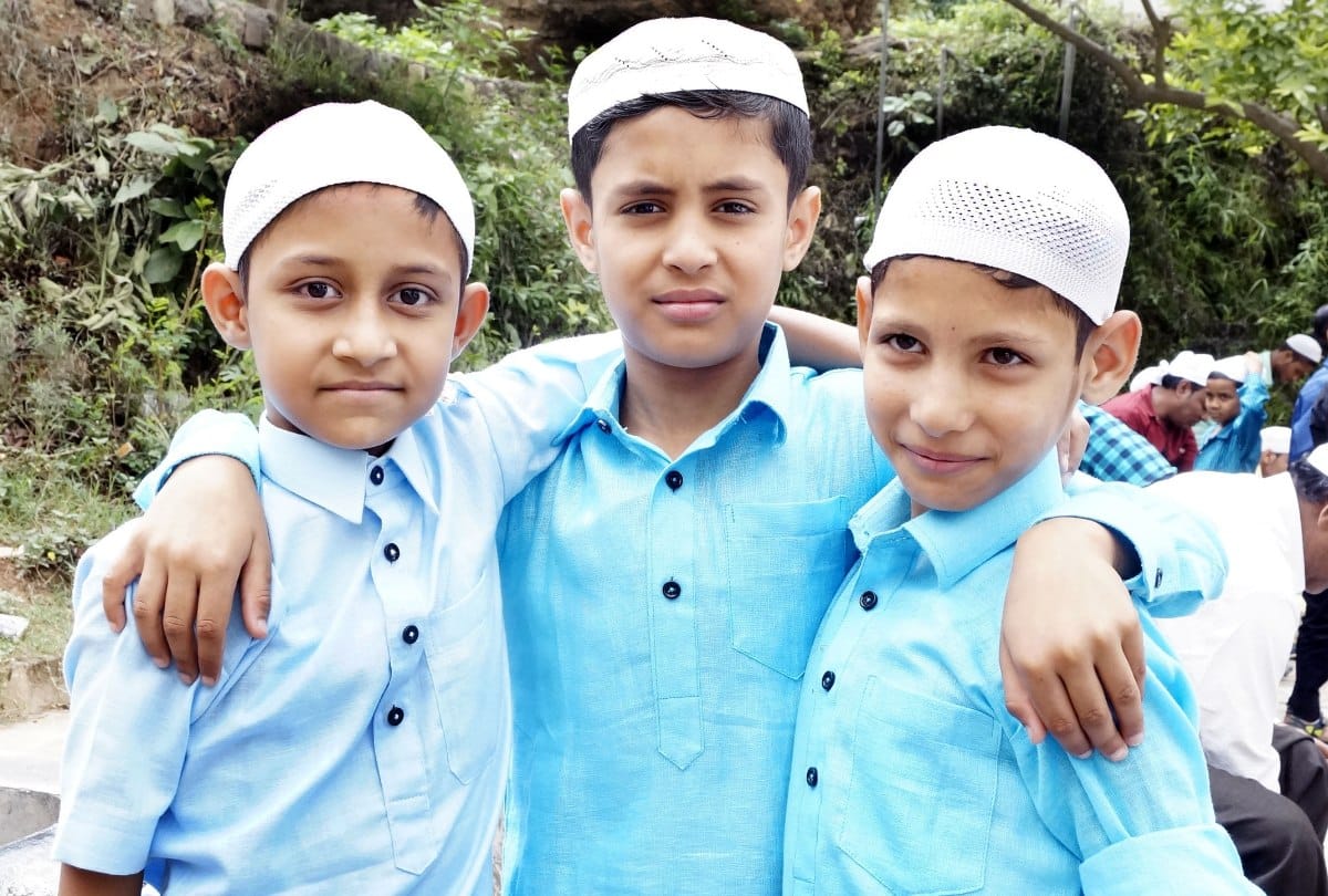 Muslims celebrate Eid in Shimla Himachal Pradesh