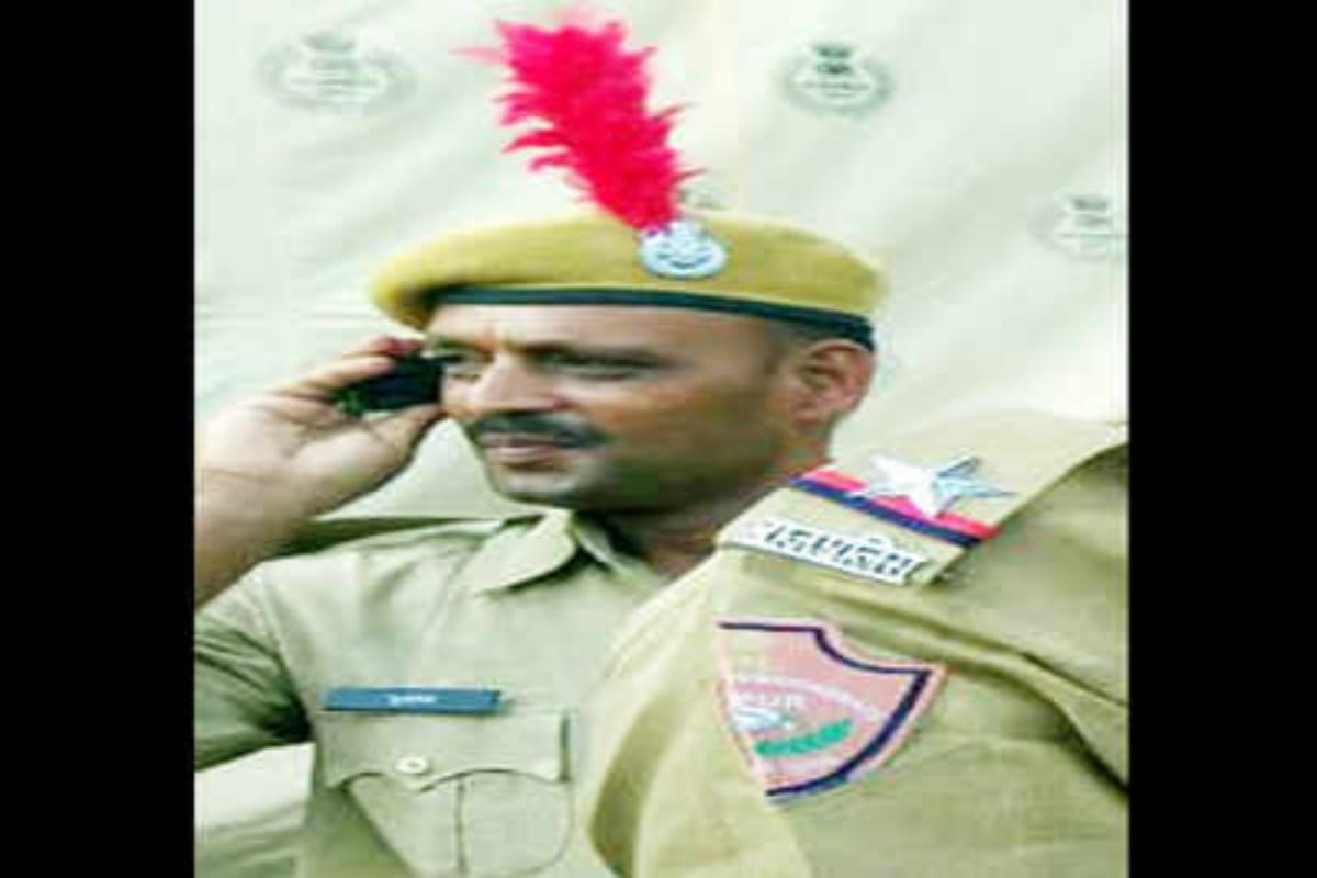 head constable in Jaipur lost his breath while competing in a race for promotion