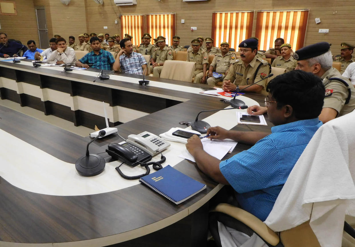 Police audit examination at 11 centers