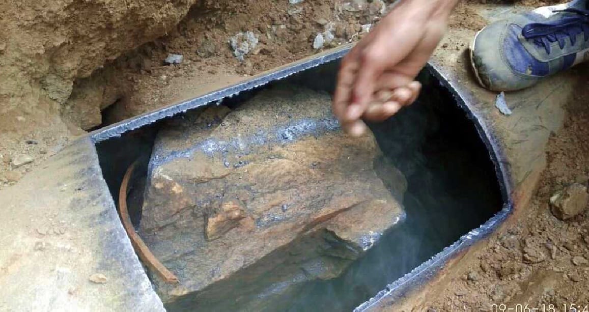 Avalaghat scheme rammed into piped stone