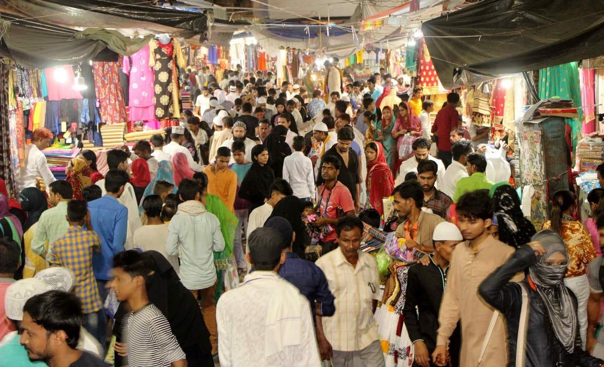 दिवाली के लिए जमकर हुई खरीदारी