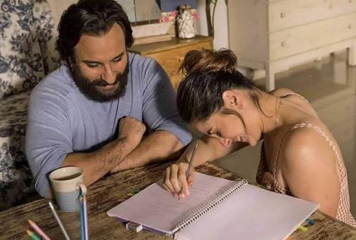 saif ali khan and kareena kapoor ad shoot
