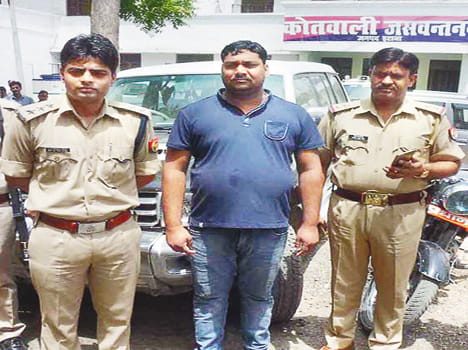 Malajani Pradhan arrested with pajero and bullet of theft