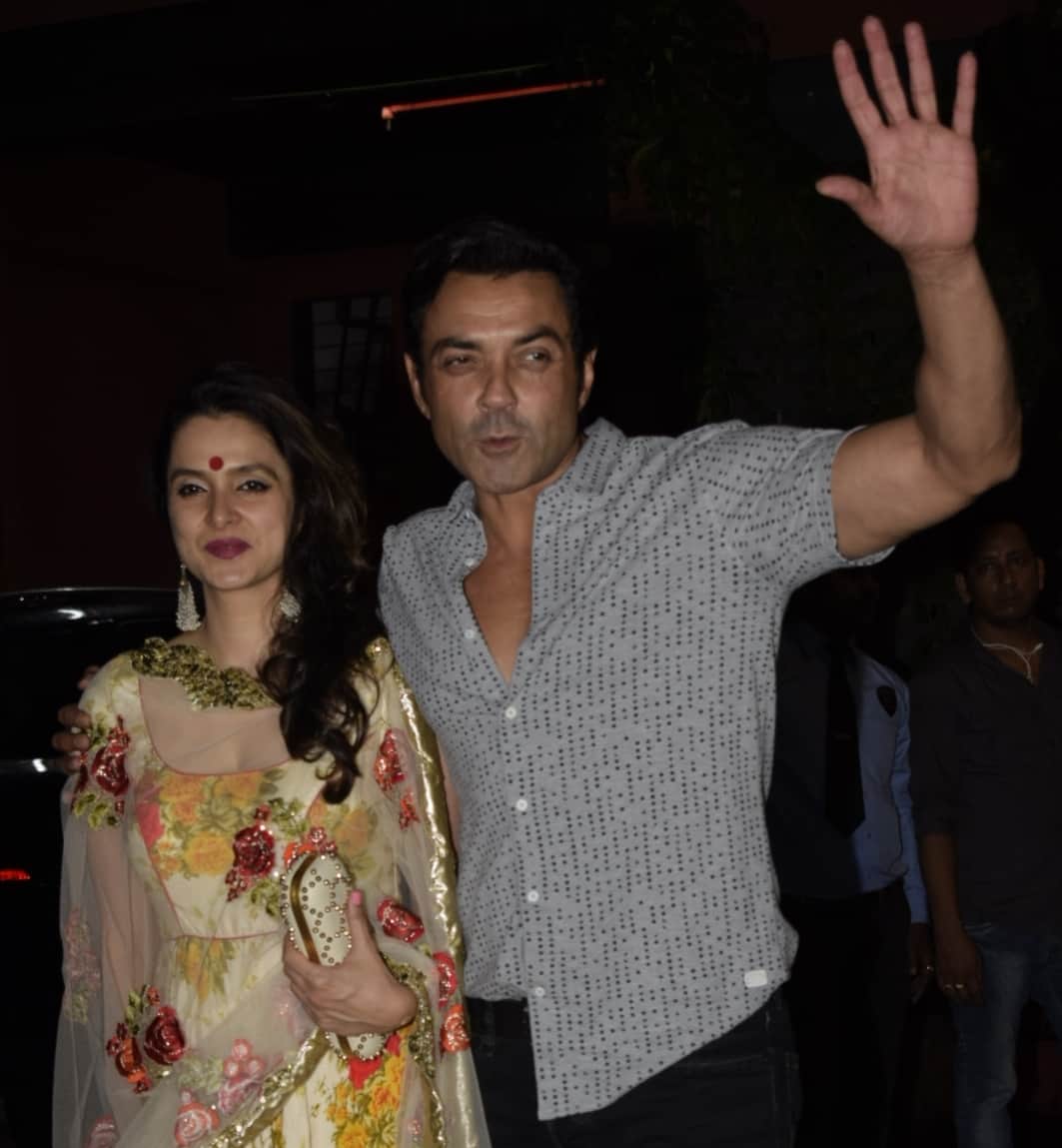 bollywood star celebrat of eid at salman khan sister Arpita