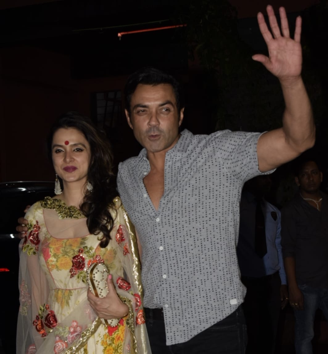 bollywood star celebrat of eid at salman khan sister Arpita