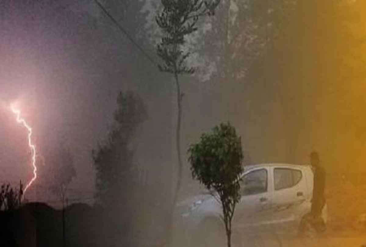 Meteorological department warns of storm and rain in kanpur