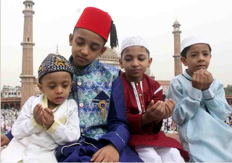 Eid celebrated with happiness at Delhi -NCR , people prayed for peace and prosperity