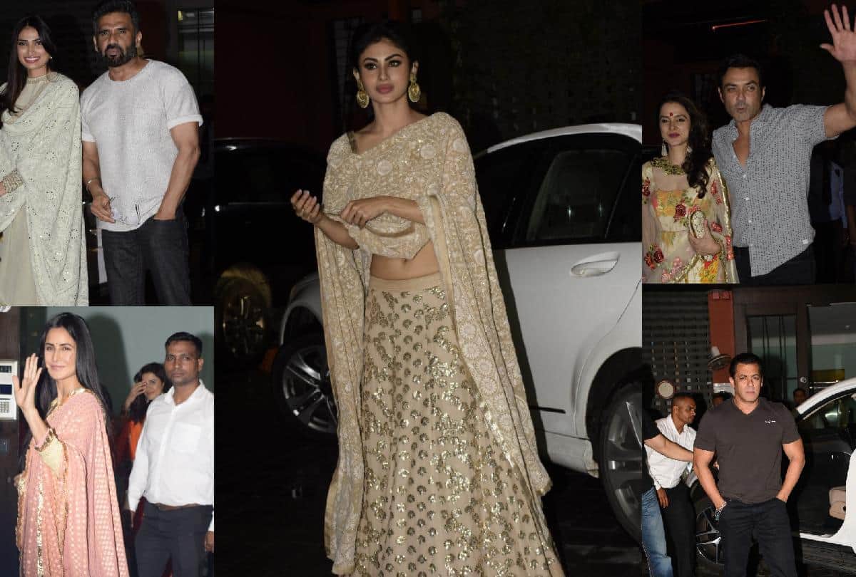 bollywood star celebrat of eid at salman khan sister Arpita