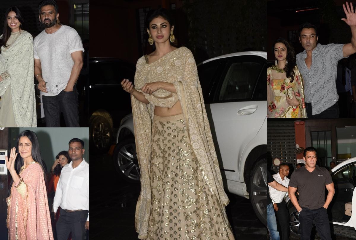 bollywood star celebrat of eid at salman khan sister Arpita