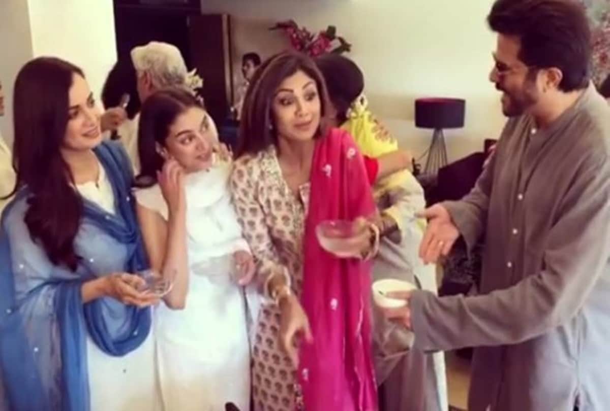 Shabana Azmi Eid party anil kapoor shilpa shetty other bollywood