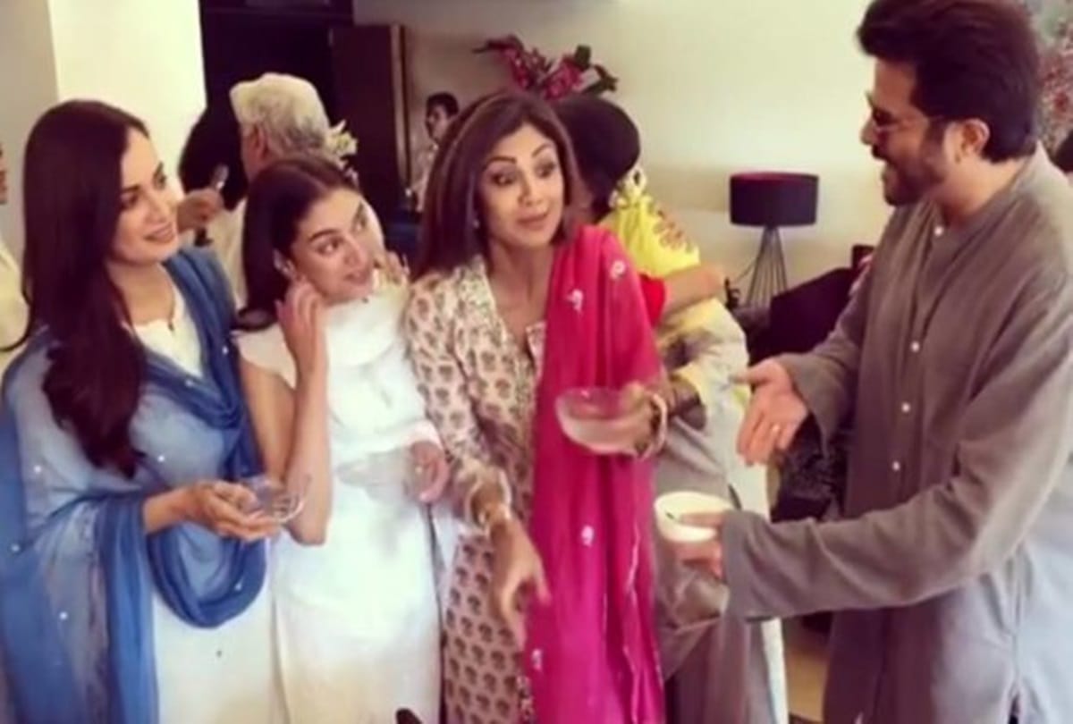 Shabana Azmi Eid party anil kapoor shilpa shetty other bollywood