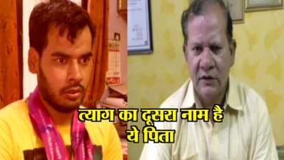 inspiring story: BECAUSE OF FATHER Disabled Son WIN SILVER MEDAL