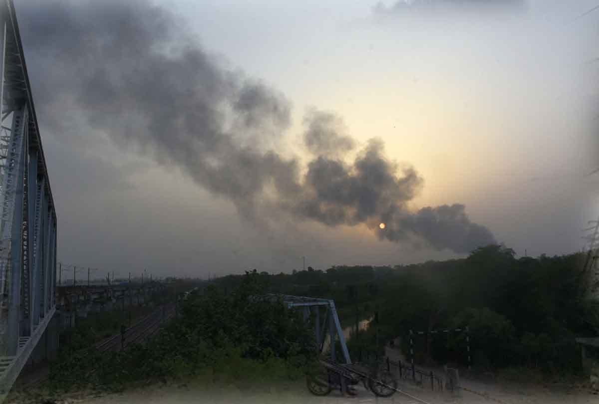 fire broke out in kanpur kannauj and jalaun districts