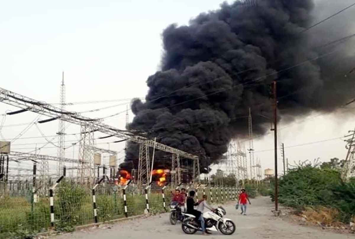 fire broke out in kanpur kannauj and jalaun districts