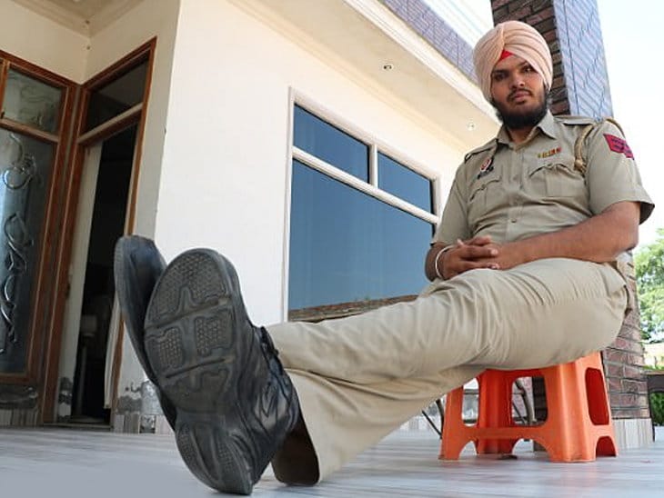 chandigarh, The worlds tallest policeman jagdeep bajwa from india