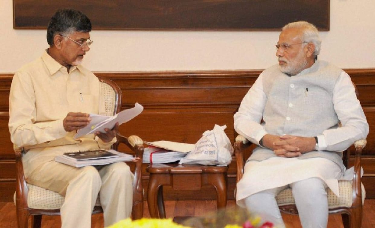 Naidu will surround PM Modi in first meeting after withdrawal from coalition