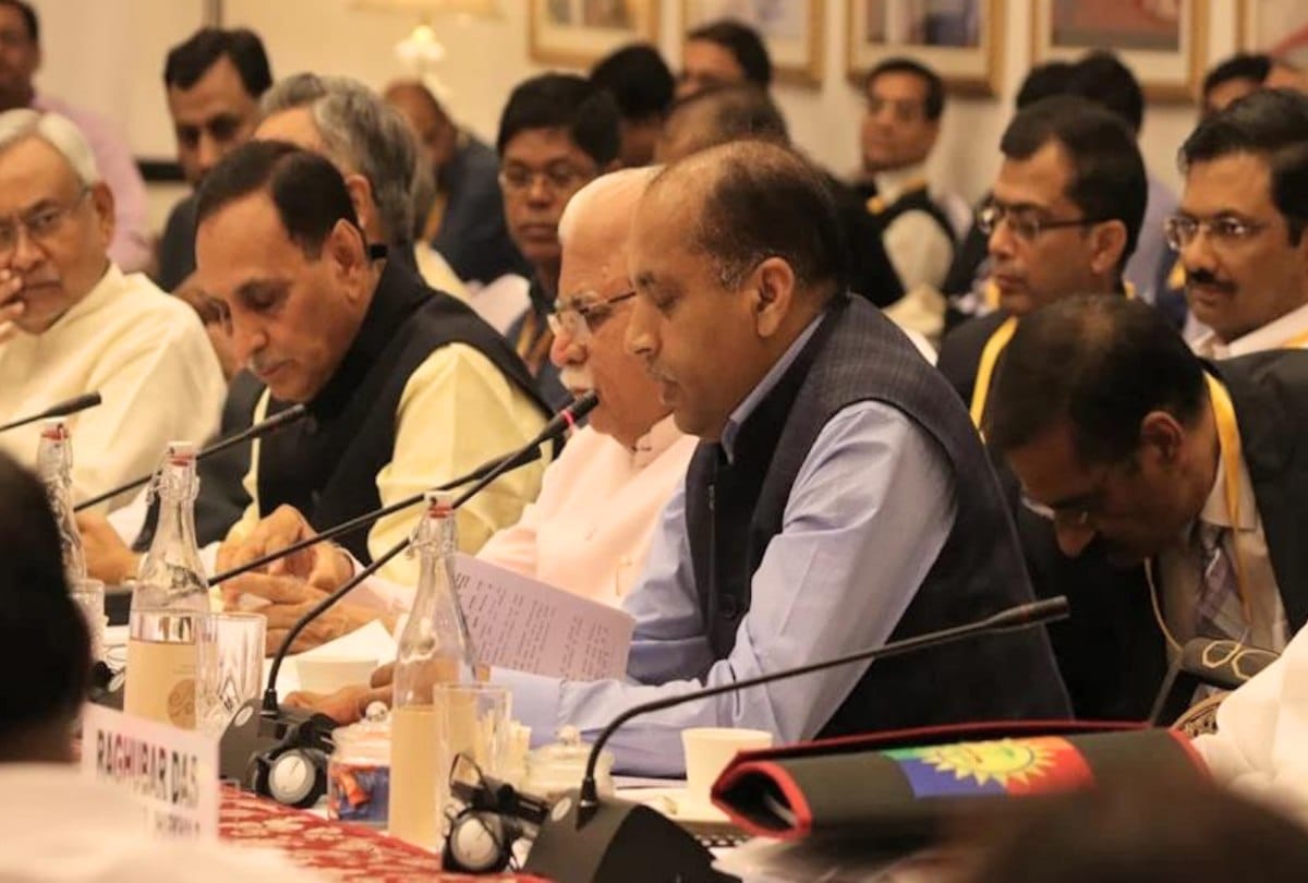 CM Jai Ram Thakur attended meeting of Niti Aayog in New Delhi