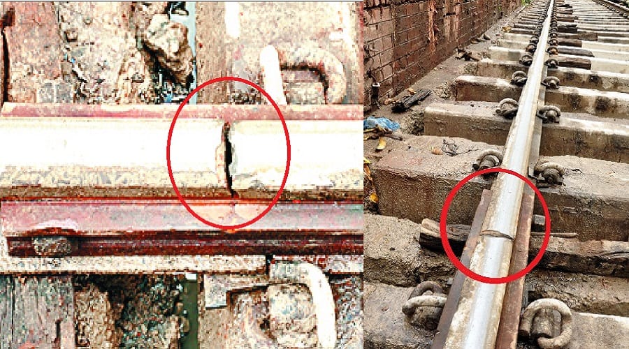 Shalimar express passes through broken track, Big incident left in Saharanpur