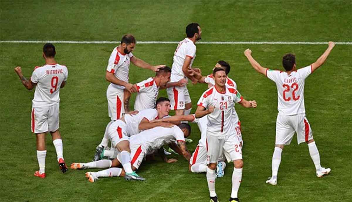 serbia beat costa rica in fifa world cup 2018 ninth match