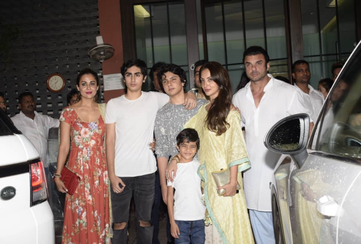 bollywood star celebrat of eid at salman khan sister Arpita