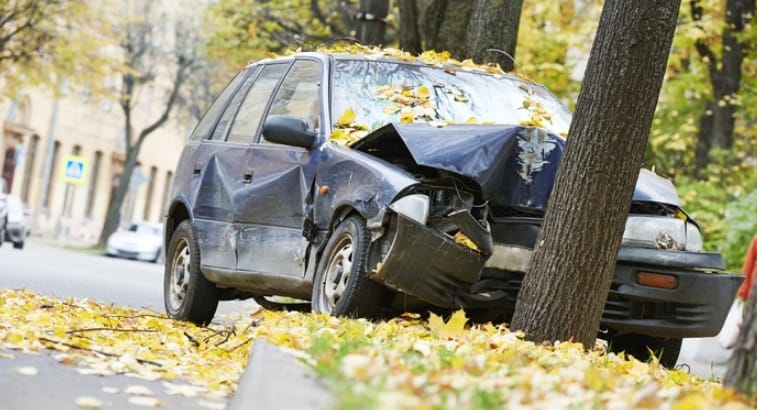 Four injured in an accident 