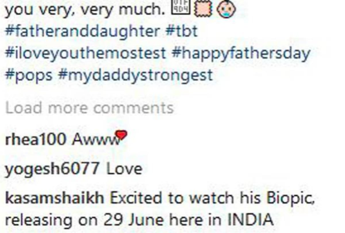 sanjay dutt ex wife rhea pillai reaction when trishala share a picture 