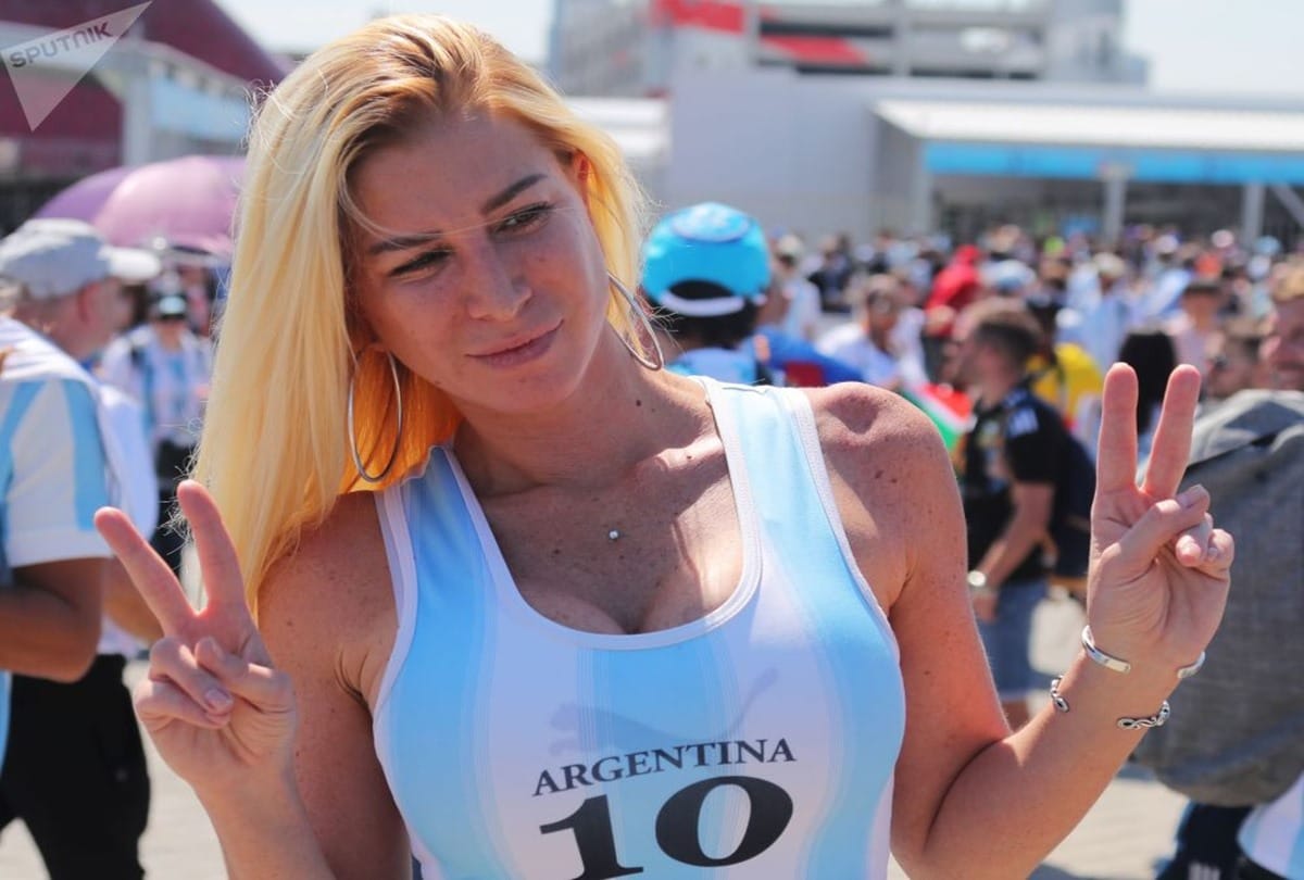 Most Beautiful Female Fans at FIFA World Cup 2018